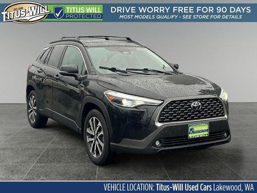 Jet Black 2024 Toyota Corolla Cross XLE