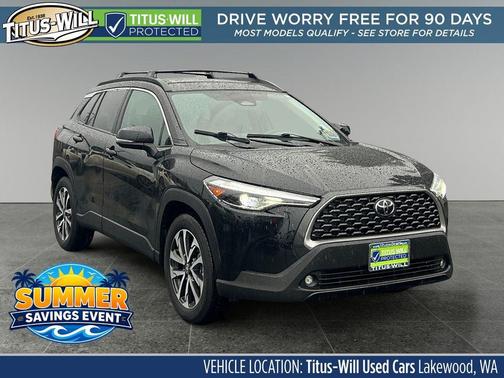 Jet Black 2024 Toyota Corolla Cross XLE