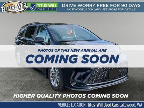 Midnight Black 2022 Toyota Sienna XSE 7 Passenger