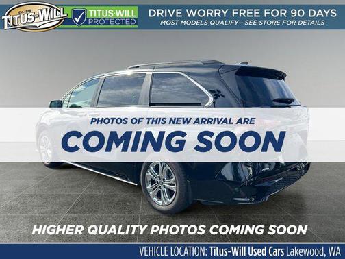 Midnight Black 2022 Toyota Sienna XSE 7 Passenger