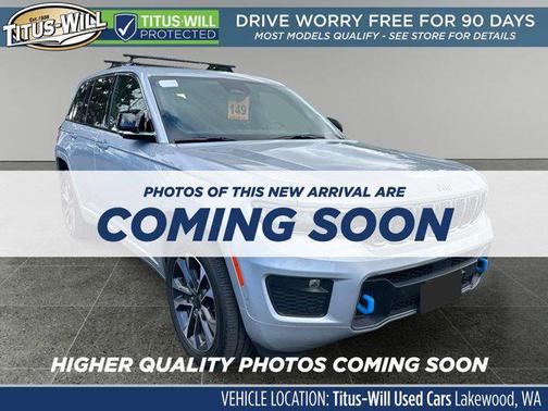 Silver Zynith 2023 Jeep Grand Cherokee 4xe Overland