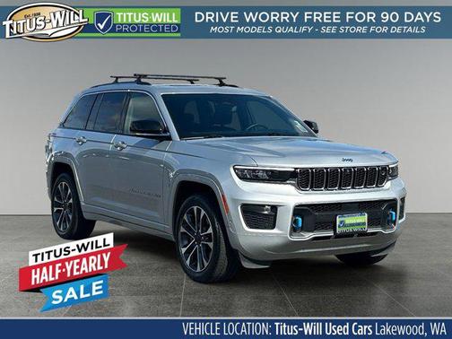 Silver Zynith 2023 Jeep Grand Cherokee 4xe Overland