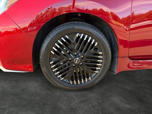 Scarlet Ember 2024 Nissan Leaf SV PLUS