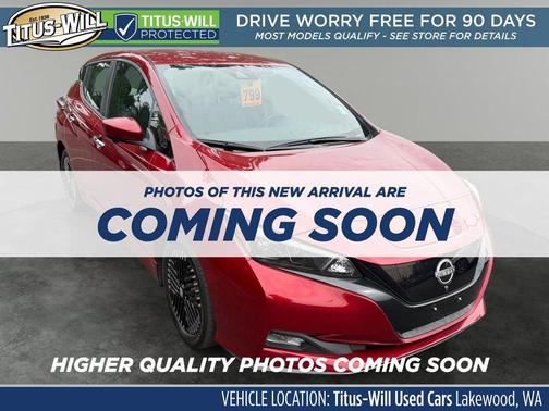 Scarlet Ember 2024 Nissan Leaf SV PLUS