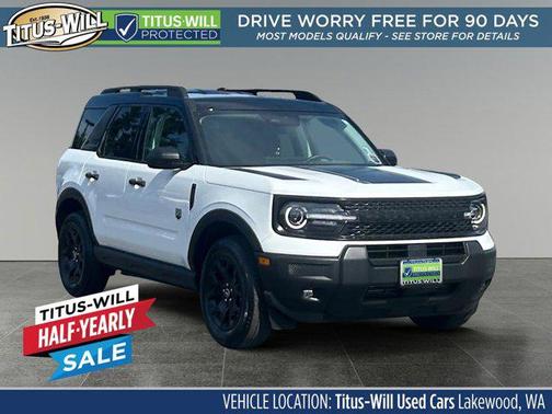 Oxford White 2025 Ford Bronco Sport Big Bend