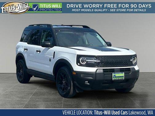 Oxford White 2025 Ford Bronco Sport Big Bend