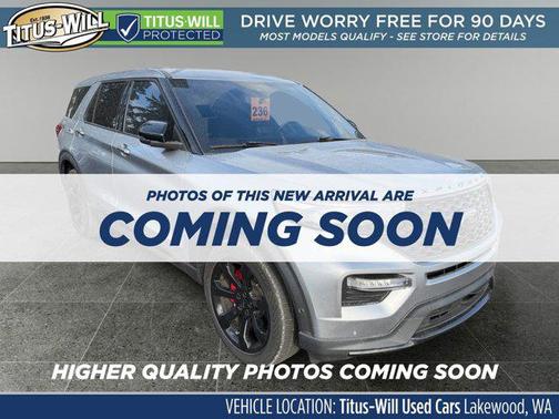 Iconic Silver Metallic 2022 Ford Explorer ST