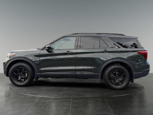 Forged Green Metallic 2022 Ford Explorer Timberline