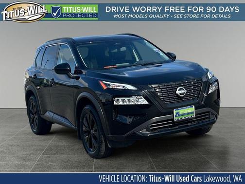 Super Black 2023 Nissan Rogue SV