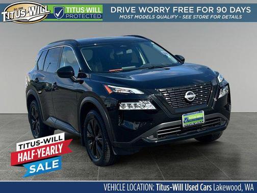 Super Black 2023 Nissan Rogue SV