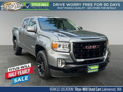 Satin 2022 GMC Canyon Elevation