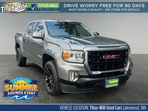 Satin 2022 GMC Canyon Elevation