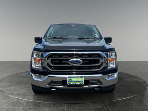 Agate Black Metallic 2021 Ford F-150 XLT