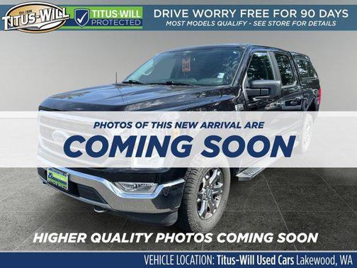Agate Black Metallic 2021 Ford F-150 XLT