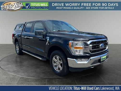 Agate Black Metallic 2021 Ford F-150 XLT