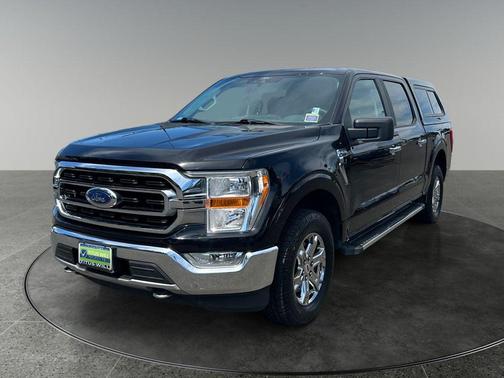 Agate Black Metallic 2021 Ford F-150 XLT