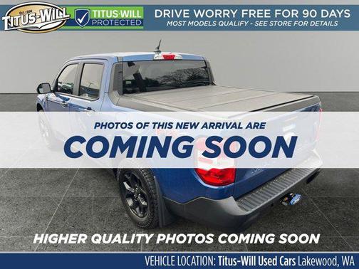 Atlas Blue Metallic 2024 Ford Maverick XLT