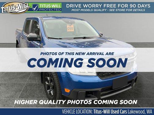 Atlas Blue Metallic 2024 Ford Maverick XLT