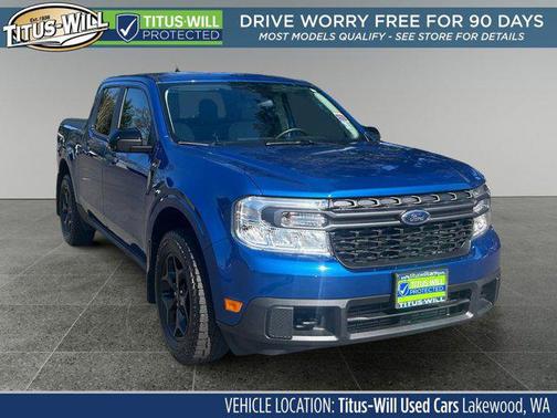 Atlas Blue Metallic 2024 Ford Maverick XLT