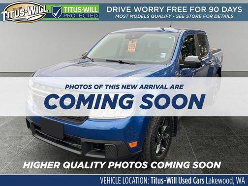 Atlas Blue Metallic 2024 Ford Maverick XLT