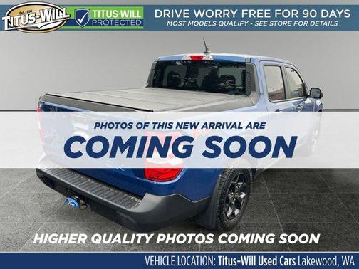 Atlas Blue Metallic 2024 Ford Maverick XLT