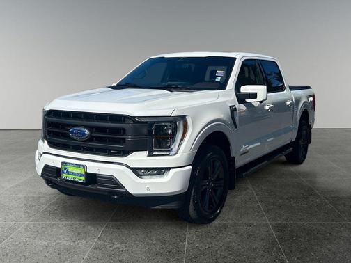 Star White Metallic Tri-Coat 2023 Ford F-150 Lariat