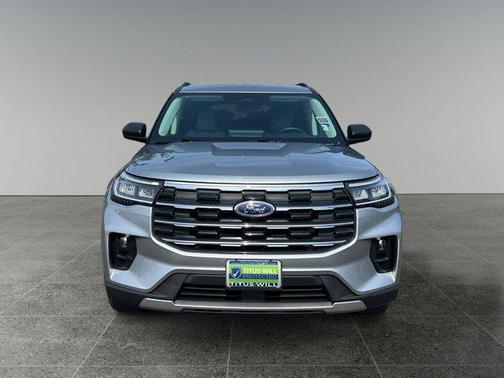 Silver Metallic 2025 Ford Explorer Active