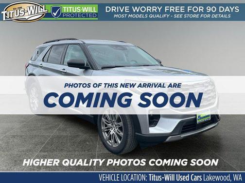 Silver Metallic 2025 Ford Explorer Active