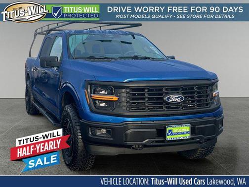 Atlas Blue Metallic 2025 Ford F-150 STX