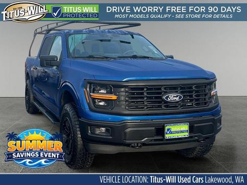 Atlas Blue Metallic 2025 Ford F-150 STX