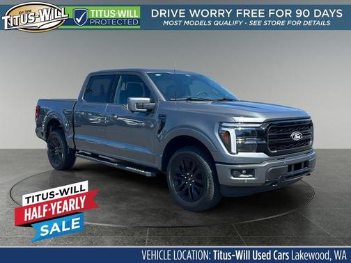 Grey 2026 Ford F-150 Lariat