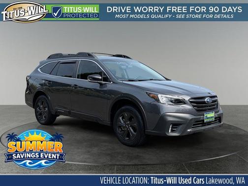 Magnetite Gray Metallic 2020 Subaru Outback Onyx Edition XT