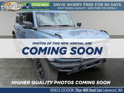 Azure Gray Metallic Tri-Coat 2024 Ford Bronco Wildtrak