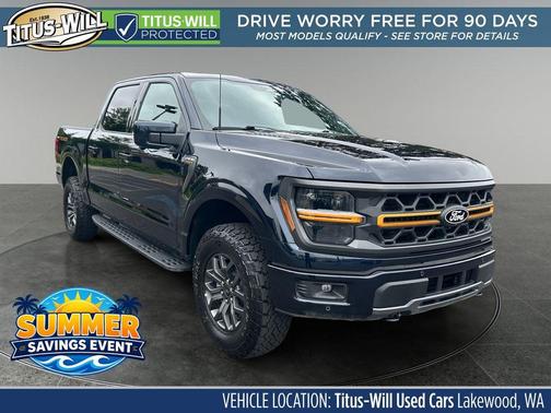 Antimatter Blue Metallic 2026 Ford F-150 Tremor
