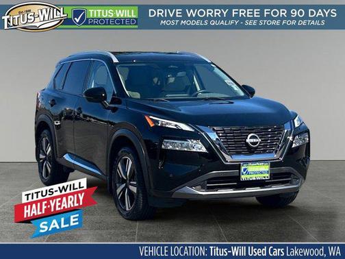 Super Black 2023 Nissan Rogue SL