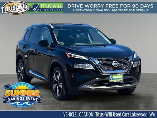 Super Black 2023 Nissan Rogue SL