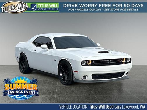 White Knuckle Clearcoat 2022 Dodge Challenger R/T