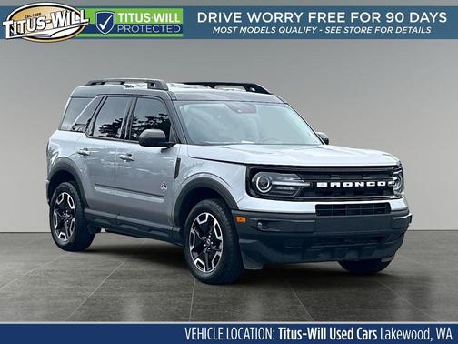 Silver Metallic 2023 Ford Bronco Sport Outer Banks
