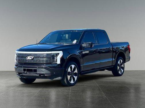 Agate Black Metallic 2024 Ford F-150 Lightning Platinum