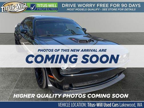 Pitch Black Clearcoat 2022 Dodge Challenger R/T Scat Pack Widebody
