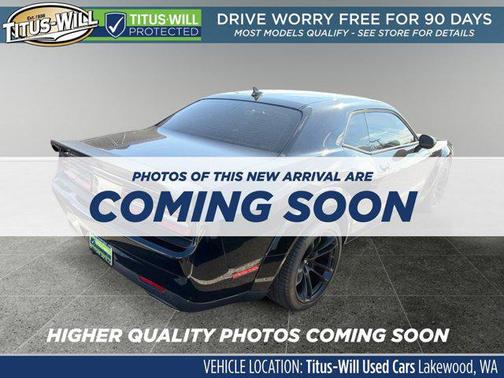 Pitch Black Clearcoat 2022 Dodge Challenger R/T Scat Pack Widebody