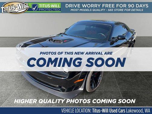 Pitch Black Clearcoat 2022 Dodge Challenger R/T Scat Pack Widebody