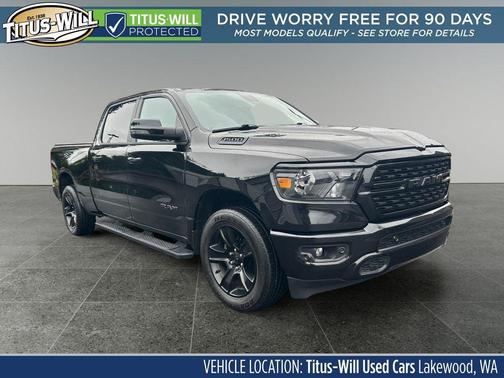 Diamond Black Crystal Pearlcoat 2023 RAM 1500 Big Horn/Lone Star