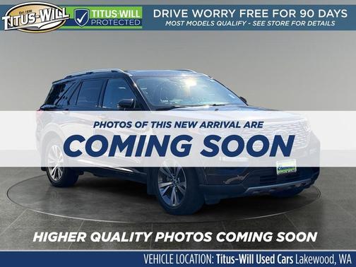 Agate Black Metallic 2020 Ford Explorer Platinum
