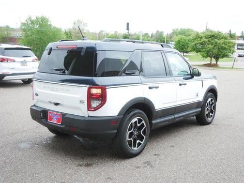 Alto Blue Metallic Tinted Clearcoat 2021 Ford Bronco Sport Big Bend
