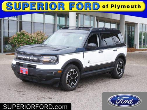 Alto Blue Metallic Tinted Clearcoat 2021 Ford Bronco Sport Big Bend
