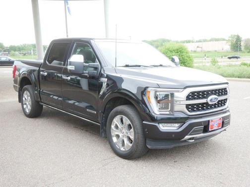 Agate Black Metallic 2022 Ford F-150 Platinum