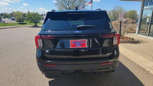 Agate Black Metallic 2026 Ford Explorer ST-Line