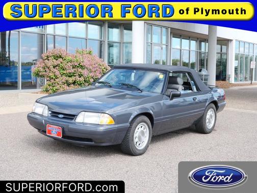 Gray 1989 Ford Mustang LX Sport