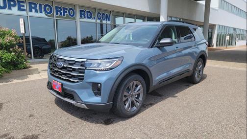 Vapor Blue Metallic 2026 Ford Explorer Active